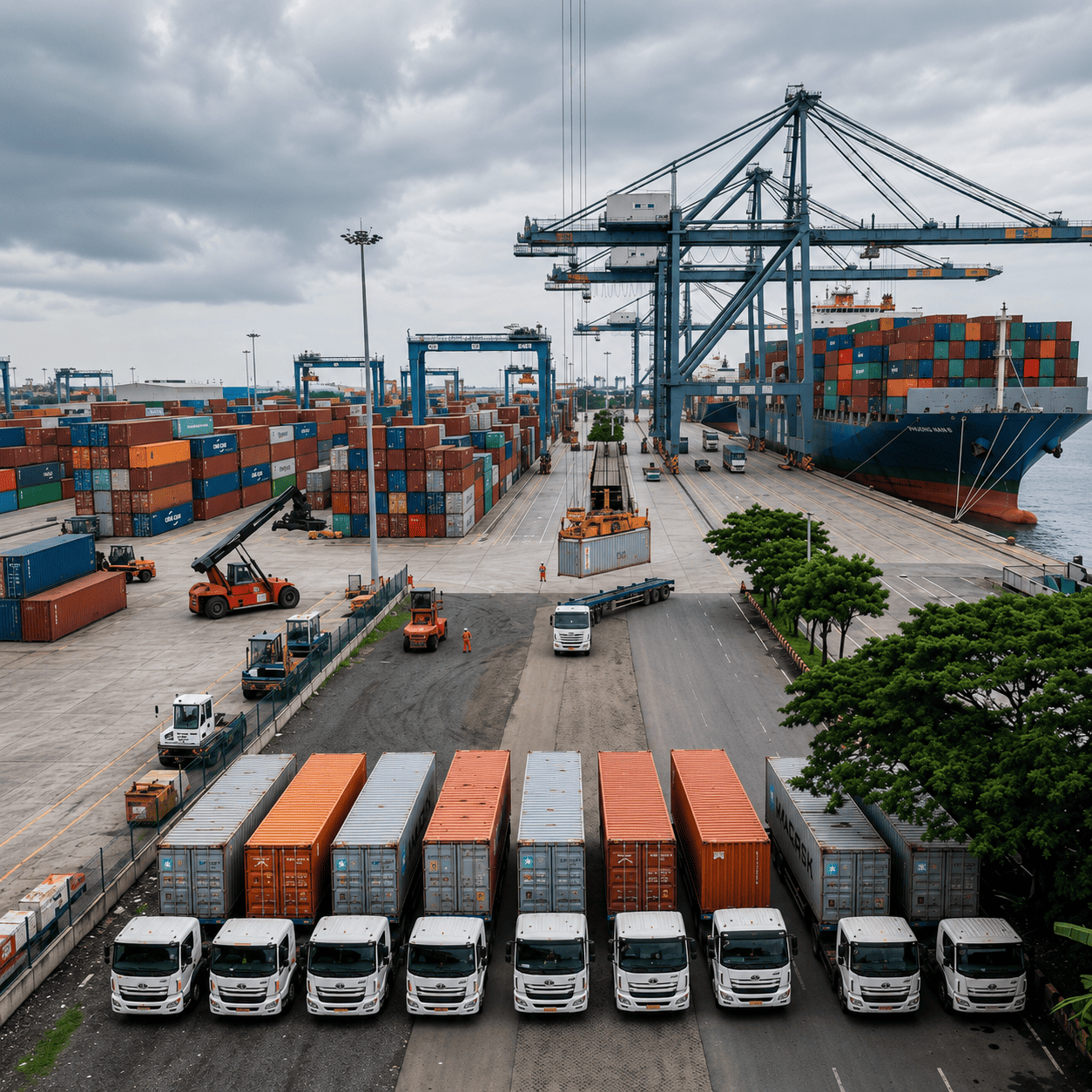 Container Depot Yard